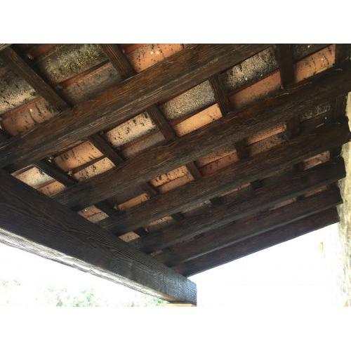 Viga hormigón imitación madera - Rustic - Veranda - Other - by Cerámica  Baucells